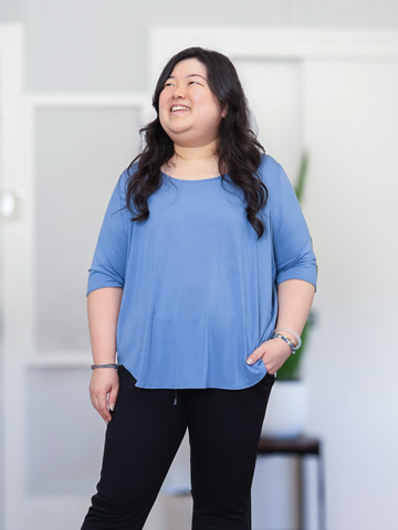Hannah Top - Parisian Blue