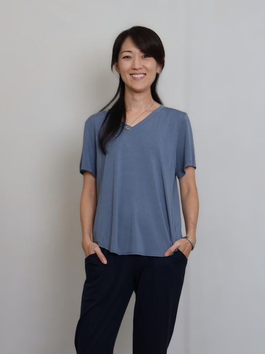 Rebecca Top - Vintage Denim